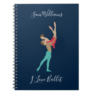 Caderno Espiral Balé