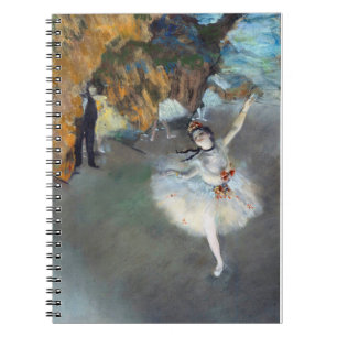 Caderno Espiral Balé - l'etoile - Edgar Degas - 1878