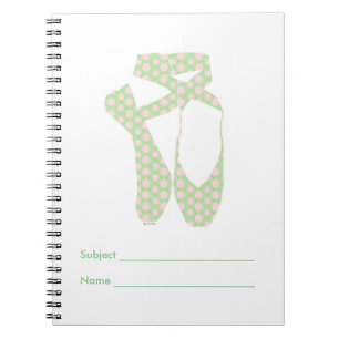 Caderno Espiral Balé Pointe da Equipe Polka