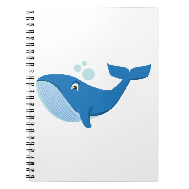 Caderno Espiral Baleia (Frente)