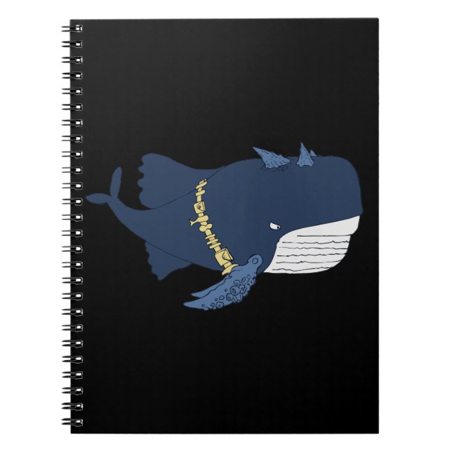 Caderno Espiral Baleia Vigilante (Frente)