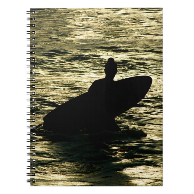 Caderno Espiral Bali Surfer Golden Hour Spiral Notebook (Frente)
