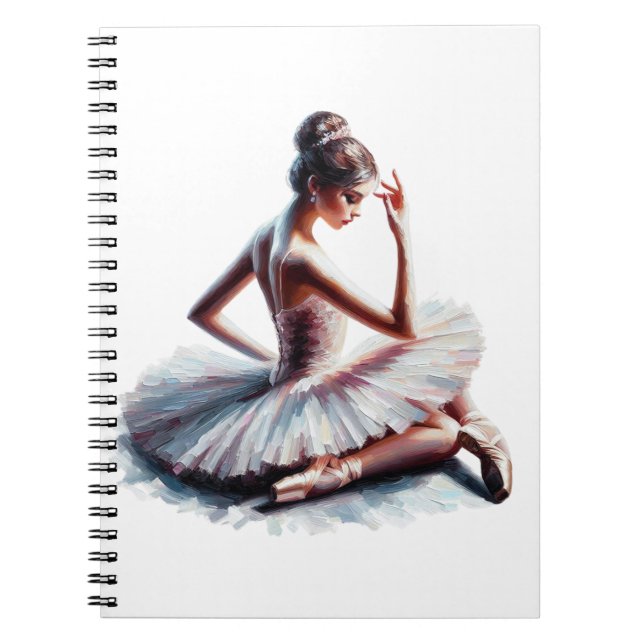 Caderno Espiral ballerina (Frente)