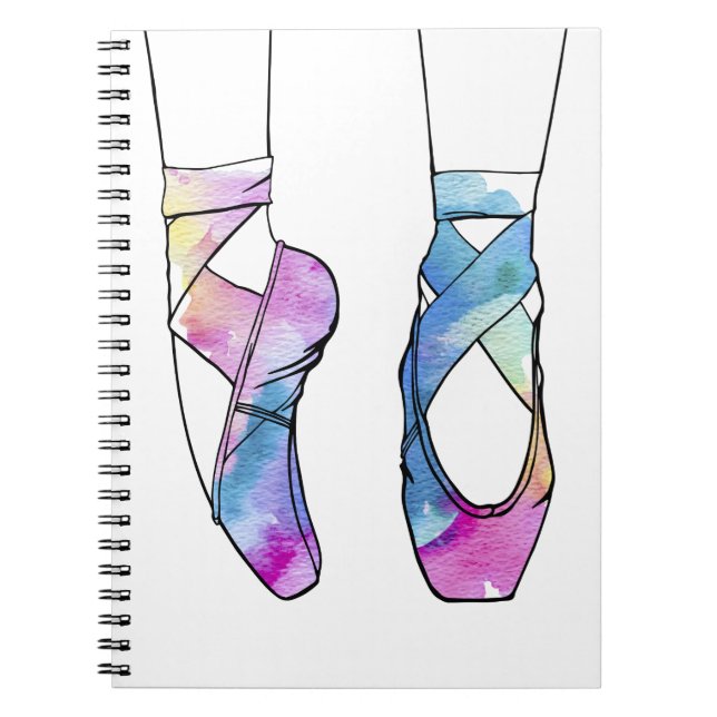 Caderno Espiral Ballerina Bonito Ballet (Frente)