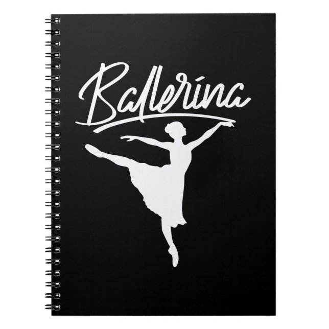 Caderno Espiral Ballerina Dancer (Frente)