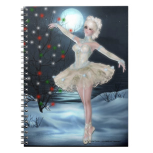 Caderno Espiral Ballerina Dancer Girl: Notebook para garotas de fa