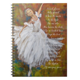 Caderno Espiral Ballerina Devotional Journal