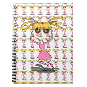 Caderno Espiral Ballerina Notebook