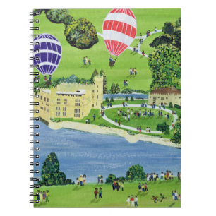 Caderno Espiral Ballooning em Leeds Castle