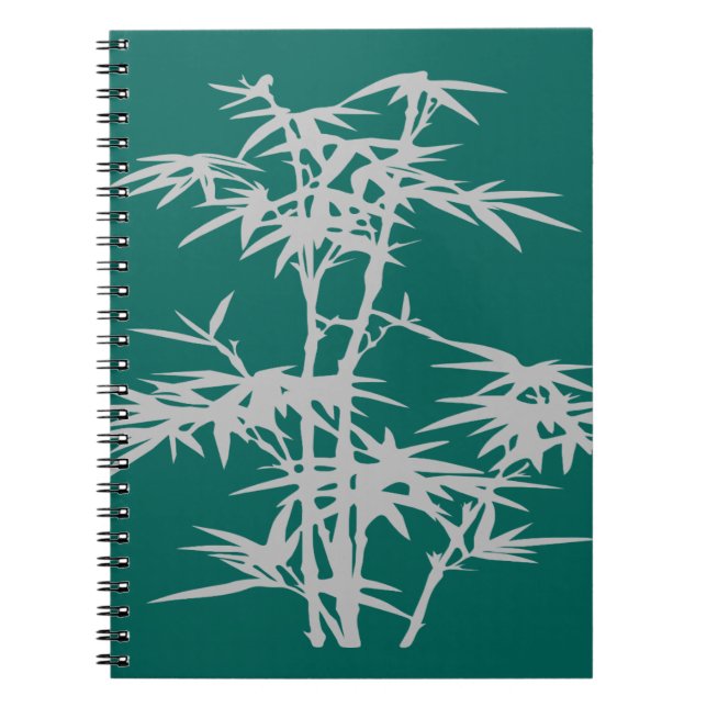 Caderno Espiral Bamboo Zen - design japonês (Frente)