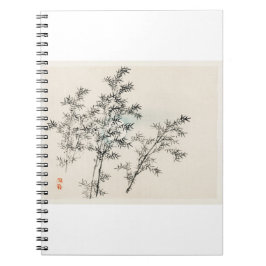 Caderno Espiral Bambu por Kono Bairei