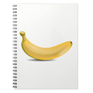 Caderno Espiral Banana