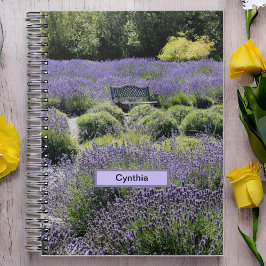 Caderno Espiral Banco de Lavandas em Sequim