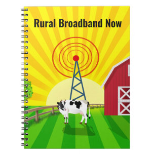 Caderno Espiral Banda larga rural agora