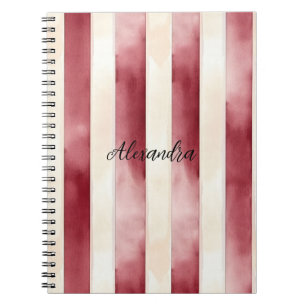 Caderno Espiral Bandas de Creme