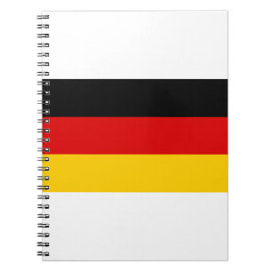 Caderno Espiral Bandeira alemã