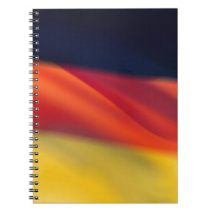 Caderno Espiral Bandeira alemão