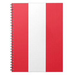 Caderno Espiral Bandeira Austríaca Patriótica