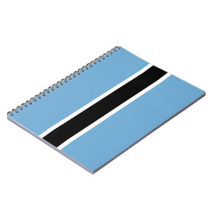 Caderno Espiral Bandeira Botsuana (Botsuana)