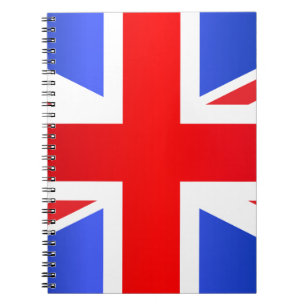 Caderno Espiral Bandeira BRITÂNICA