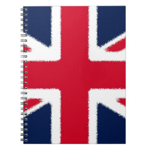 Caderno Espiral Bandeira Britânica