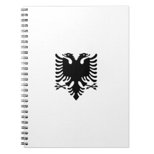 Caderno Espiral Bandeira da Albânia