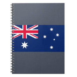 Caderno Espiral Bandeira da Austrália
