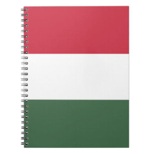 Caderno Espiral Bandeira da Hungria