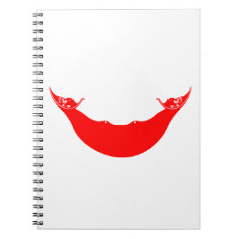 Caderno Espiral Bandeira da Ilha da Páscoa (Rapa Nui)