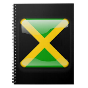 Caderno Espiral Bandeira da Jamaica