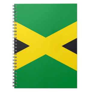 Caderno Espiral bandeira da Jamaica
