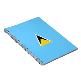 Caderno Espiral Bandeira da Lúcia Santo (Rua Lúcia) (Caribe)