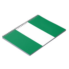 Caderno Espiral Bandeira da Nigéria