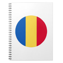 Caderno Espiral Bandeira da Romênia