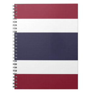 Caderno Espiral Bandeira da Tailândia