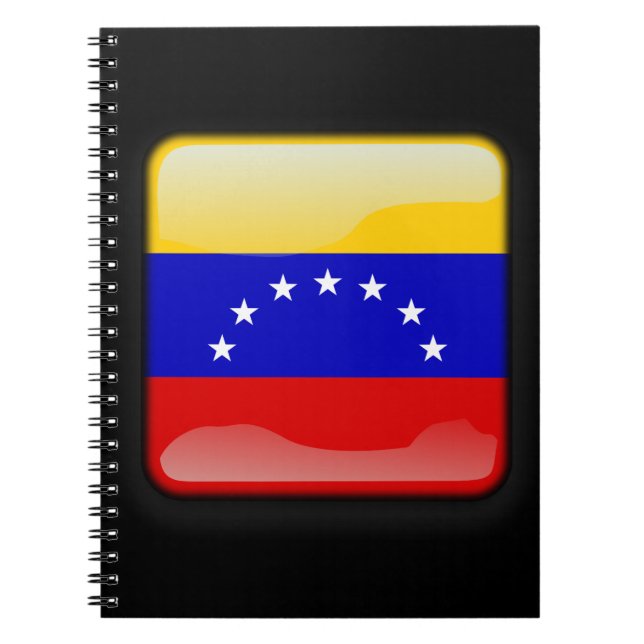Caderno Espiral Bandeira da Venezuela (Frente)