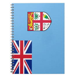 Caderno Espiral Bandeira das Fiji