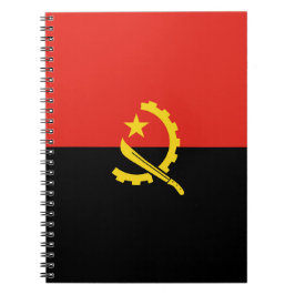 Caderno Espiral Bandeira de Angola