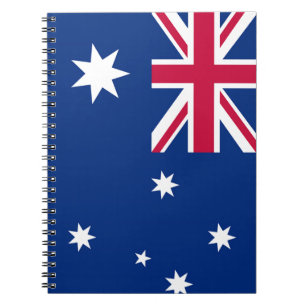 Caderno Espiral Bandeira de Austrália