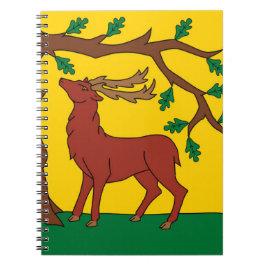 Caderno Espiral Bandeira de Berkshire (Reino Unido)