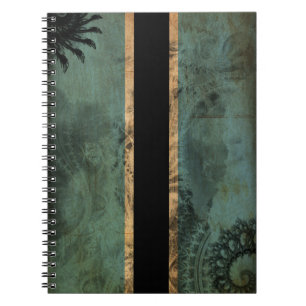 Caderno Espiral Bandeira de Botswana