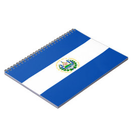 Caderno Espiral Bandeira de El Salvador