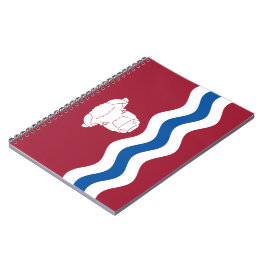 Caderno Espiral Bandeira de Herefordshire (Reino Unido)
