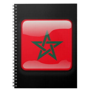 Caderno Espiral Bandeira de Marrocos