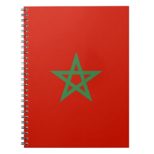 Caderno Espiral Bandeira de Marrocos