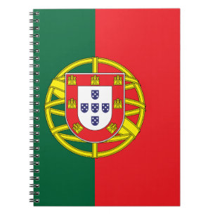Caderno Espiral Bandeira de Portugal