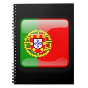 Caderno Espiral Bandeira de Portugal
