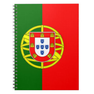 Caderno Espiral Bandeira de Portugal