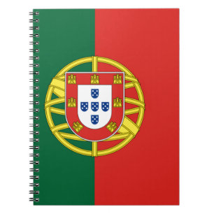 Caderno Espiral Bandeira de Portugal