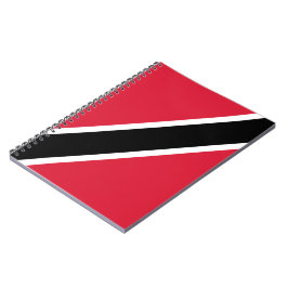 Caderno Espiral Bandeira de Trinidad e Tobago